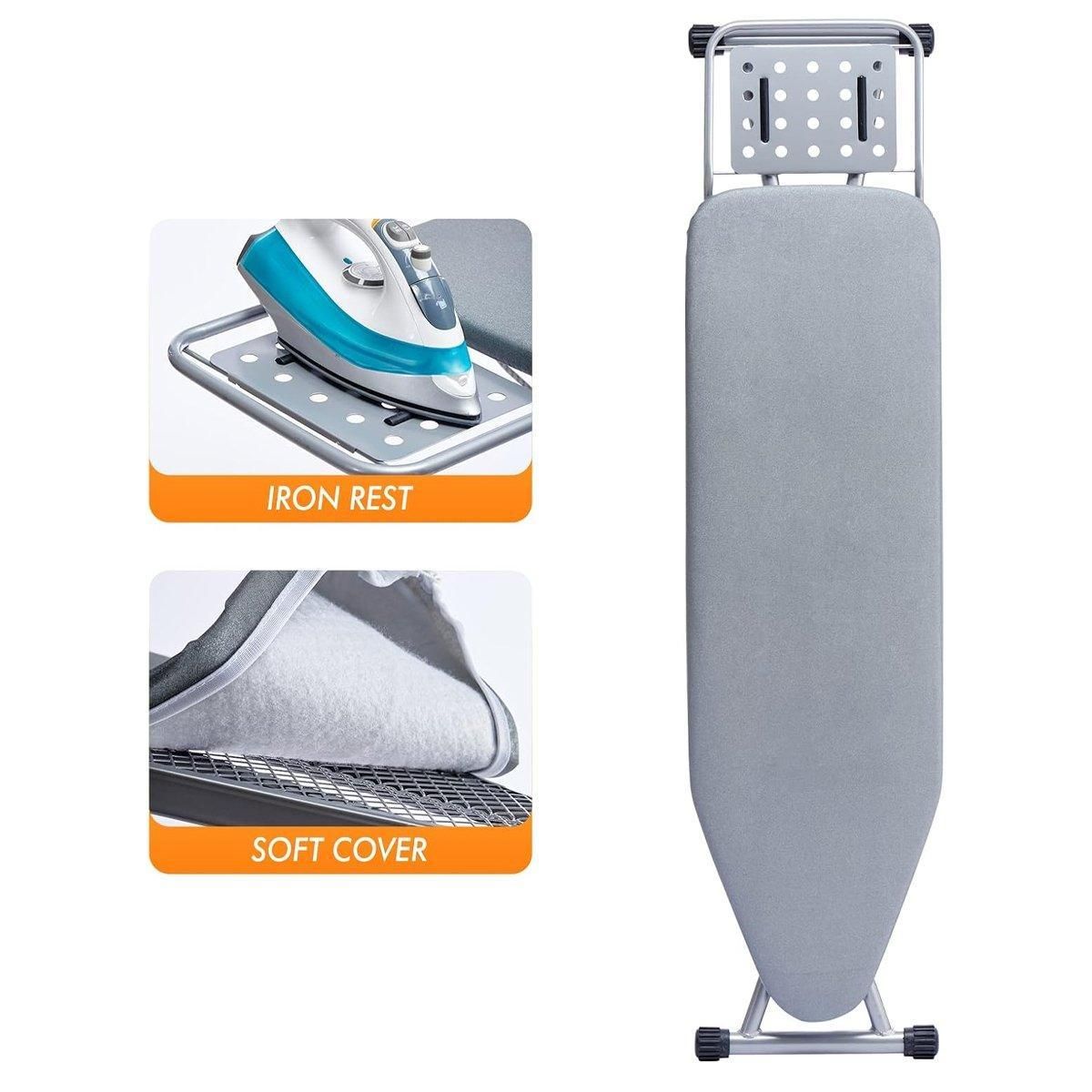 1 Foldable Ironing Board, Grey