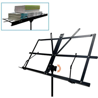Foldable Sheet Music Stand Tripod with Carry Bag - 1 Pc