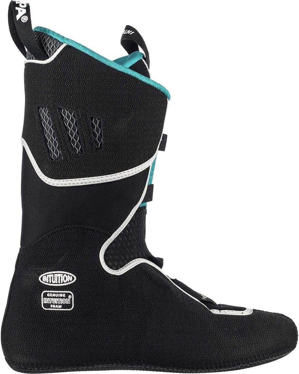 Scarpa Womens F1 Alpine Touring Ski Boots Skiing Snow - Anthacite/Lagoon - 5