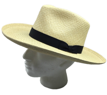 STRAW PANAMA CUENCA HAT Sun Beach Golf Cap Summer Hand Woven Made in USA K4A - Small (6 3/4 - 6 7/8)
