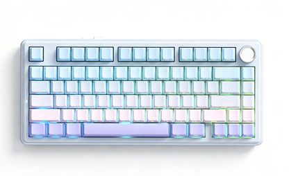 SOLAKAKA A75 75% Gasket Mechanical Keyboard Tri-Mode Hot-Swap Knob
