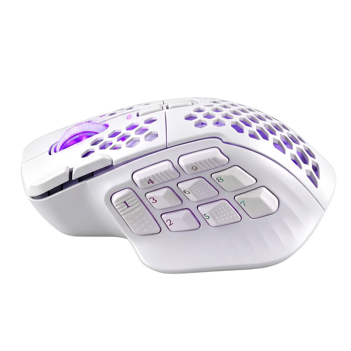 SOLAKAKA Wireless MMO Gaming Mouse 16 Buttons Bluetooth 24000 DPI RGB