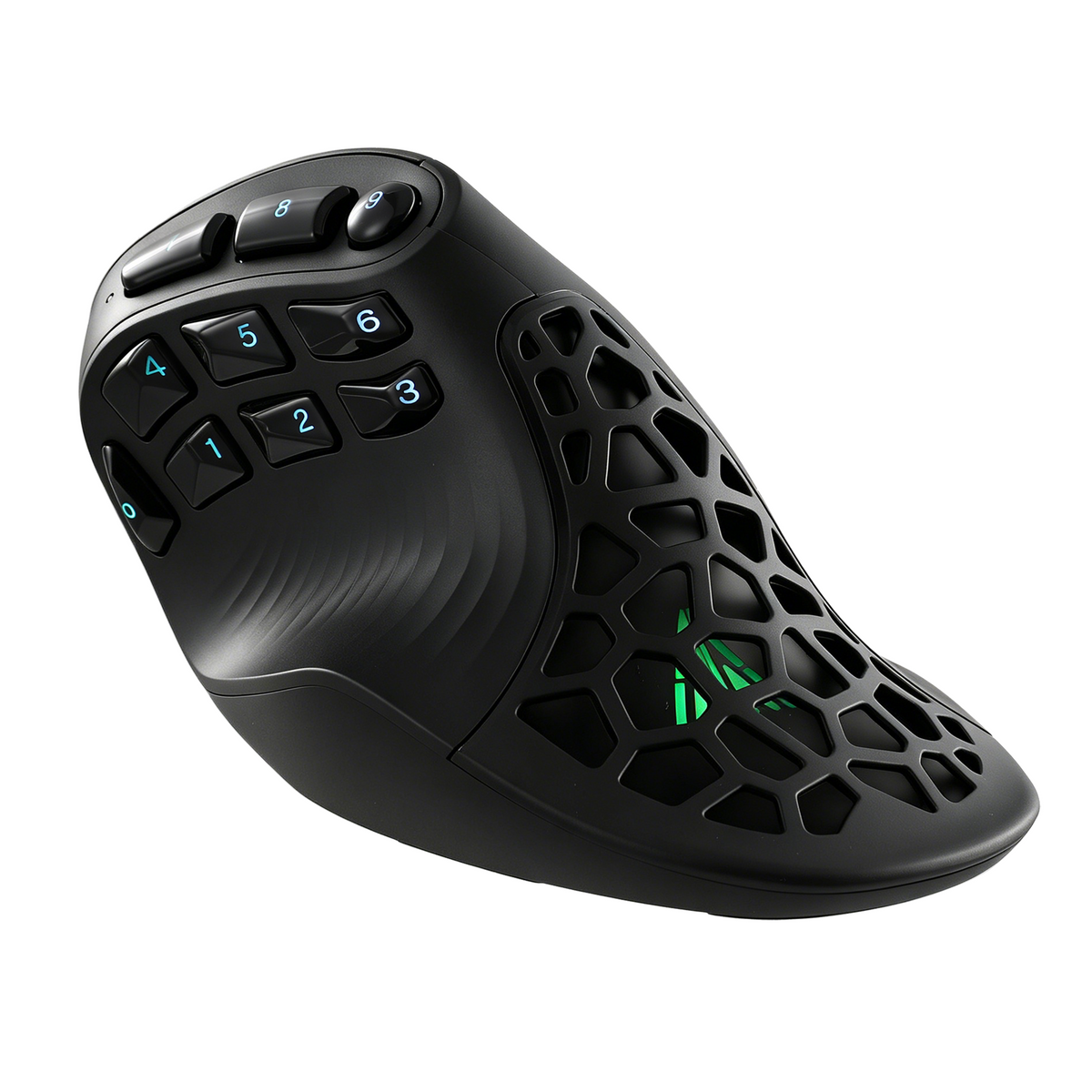 SOLAKAKA E9 Vertical MMO Gaming Mouse Tri-Mode 36000 DPI Ergonomic