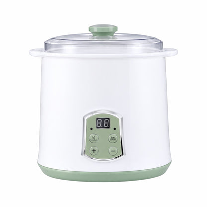 Devanti 2-in-1 Yoghurt Maker and Fermenter 2L with Greek Yoghurt Strainer Soft Cheese Machine
