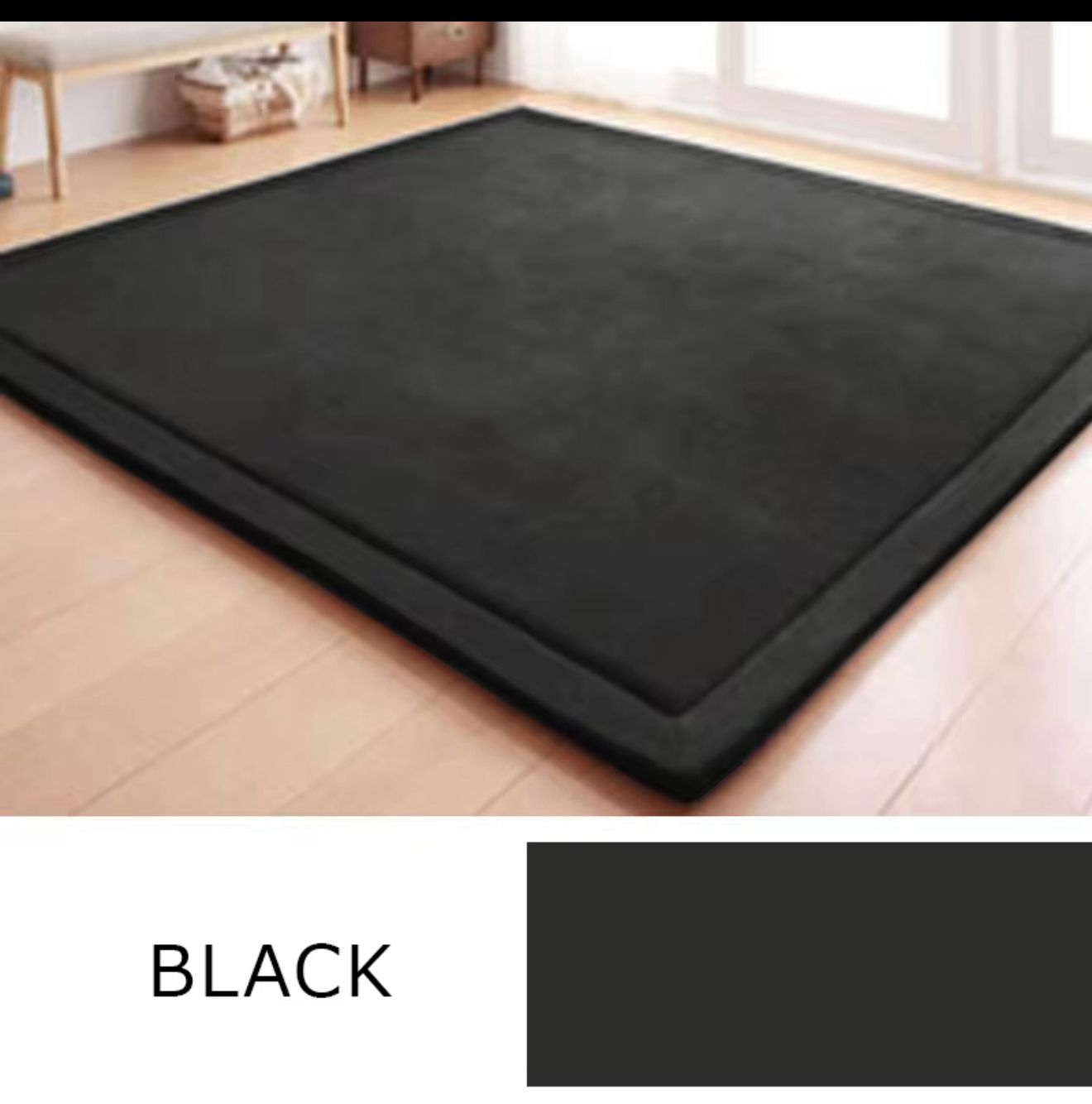 TATAMI MEMORY FOAM MAT BLACK