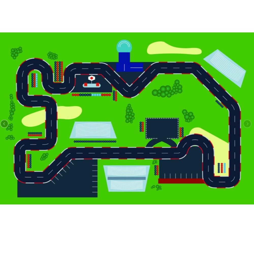 TATAMI MEMORY FOAM ROAD PLAY MAT size 2m x 3m (3.5cm)