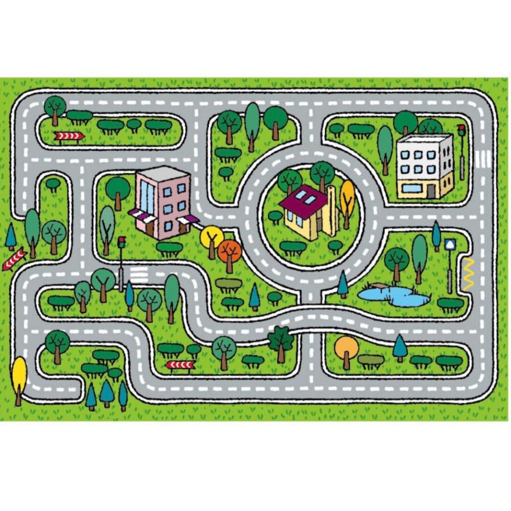 TATAMI MEMORY FOAM ROAD PLAY MAT size 2m x 3m (3.5cm)
